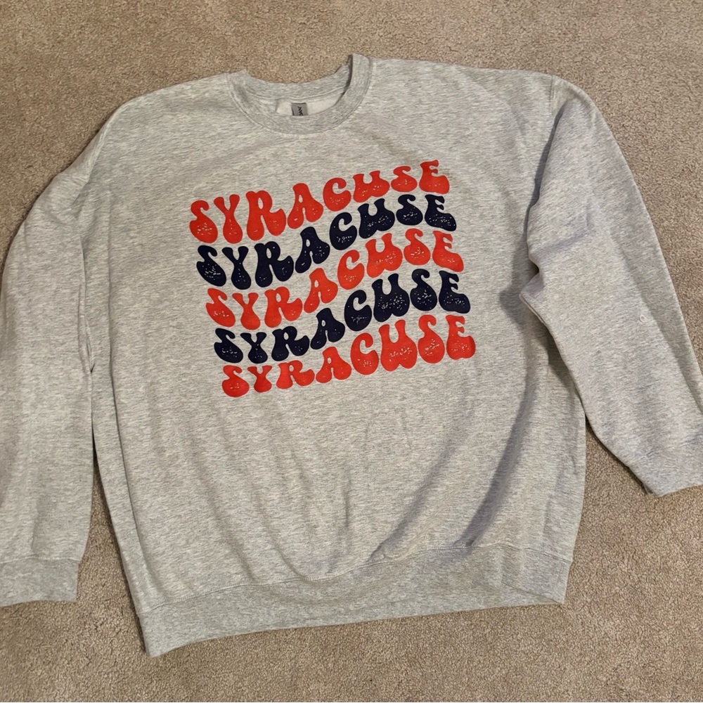 Gray Syracuse Graphic Sweatshirt